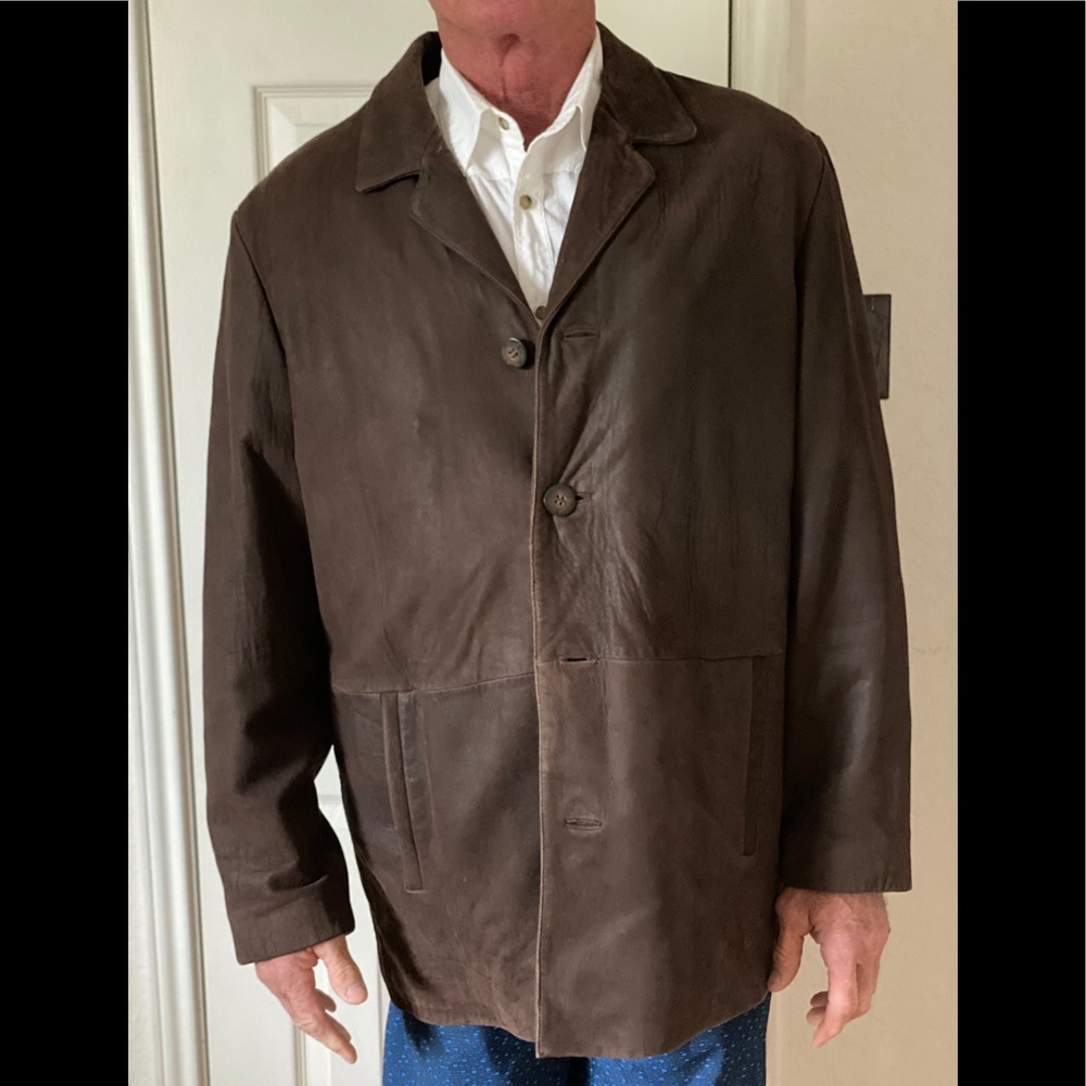 Men’s Wilson leather jacket with thinsulate lining